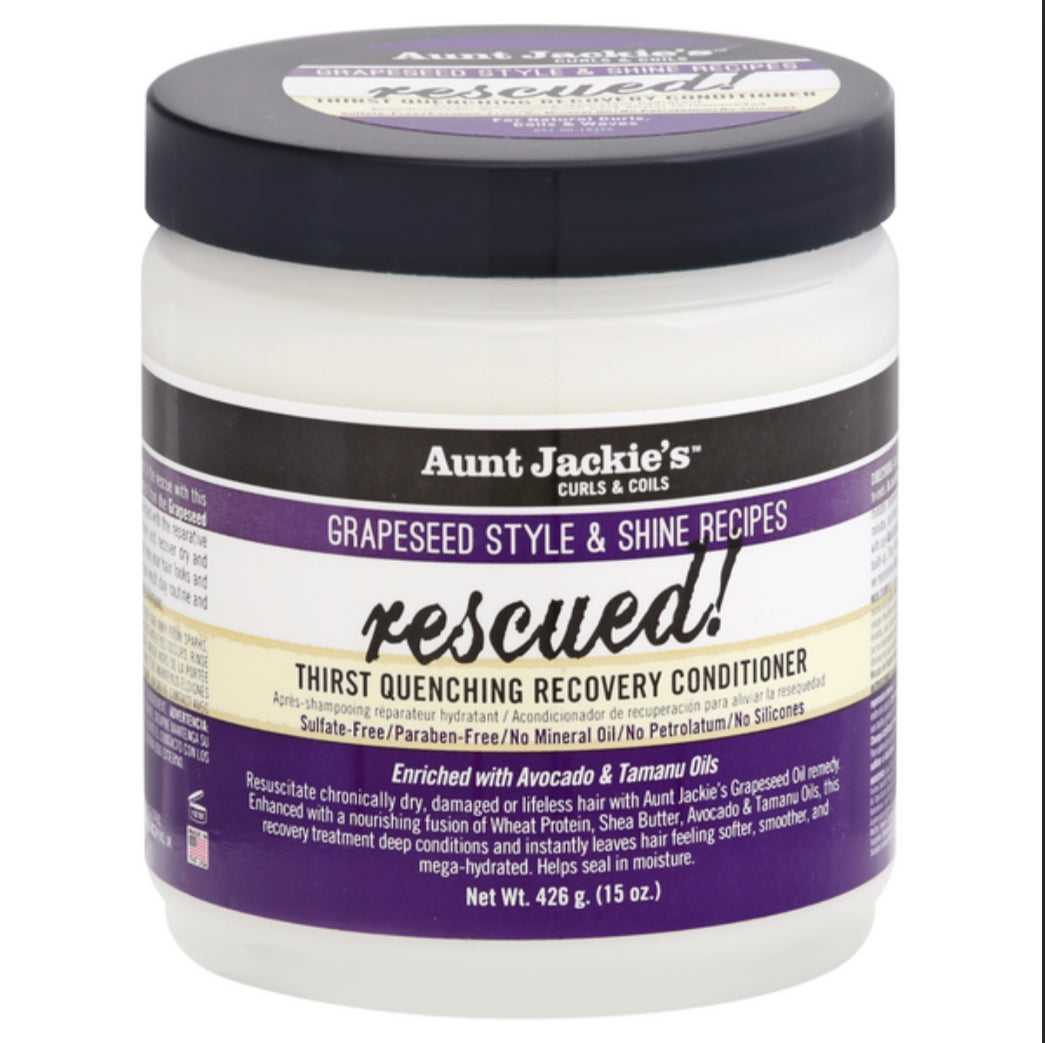 Aunt's Jackie's Curls& Coils Grapeseed Style & Shine 15 oz